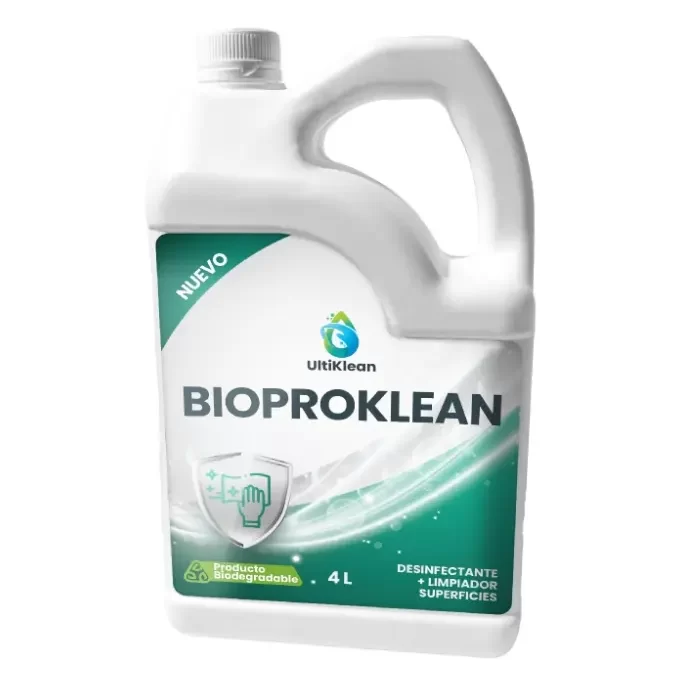 BIOPROKLEAN: Limpiador y desinfectante de superficies biodegradable